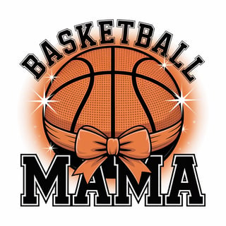 Vibrant Basketball Graphic Design
