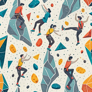 Indoor Climbing Gym Pattern Design