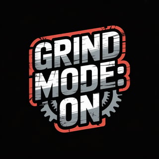 Grind Mode Badge Design