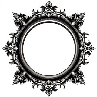 Ornate Scottish Clan Frame Template