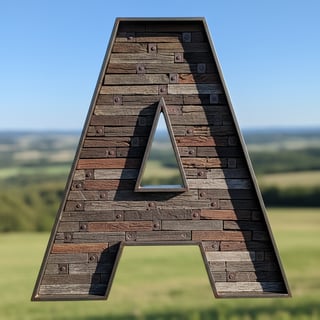 Wooden Railroad Ties Pattern