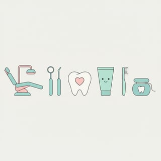 Minimal Dental Icon Set