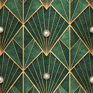 Art Deco Geometric Sublimation Pattern