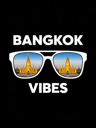 Bangkok Vibes T-Shirt Design