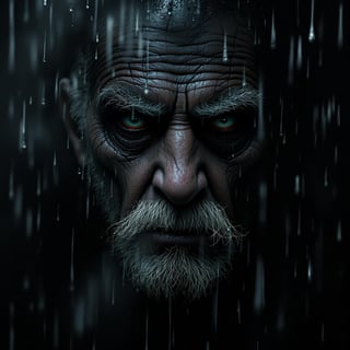 Dark Fantasy Macro Portrait