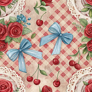 Romantic Coquette Picnic Pattern