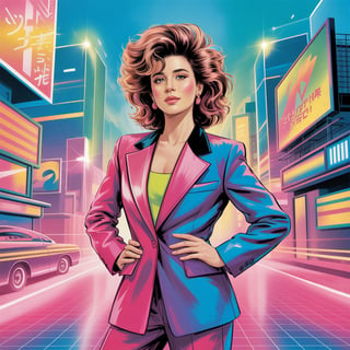 1980s Japanese City Pop Music Cover
