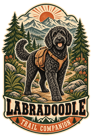 Vintage Labradoodle Outdoor T-Shirt Graphic