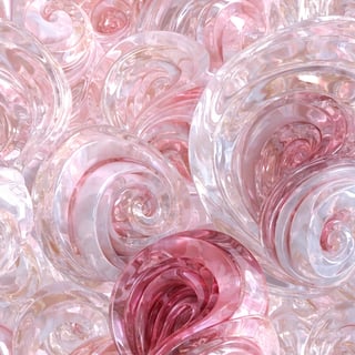 Pink and White Swirl Background