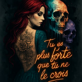Gothic Tattoo Art Digital Illustration