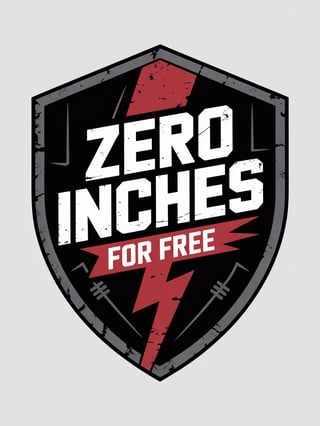 Zero Inches Shield Emblem