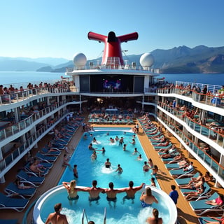 Enjoying a Mega Cruise Ship Experience
