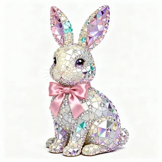 Crystal Bunny Luxury Illustration