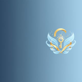 Gradient Blue Unlock Impact Icon