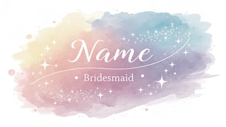 Elegant Pastel Watercolor Invitation