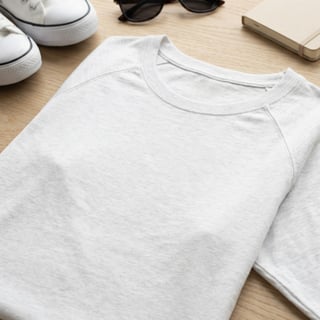 Ultra Close-Up Raglan Tee Flatlay
