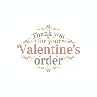 Timeless Valentine Typography Design