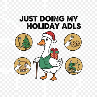 OT Holiday Goose ADLs Design