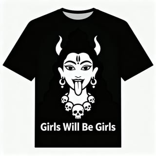 Kali Goddess Vector T-Shirt Design