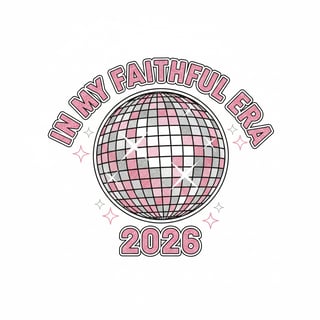 Silver Pink Disco Ball 2026