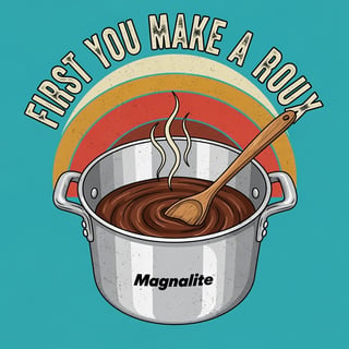 Retro Magnalite Roaster T-Shirt Design