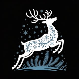 Christmas Graphic Design T-Shirt