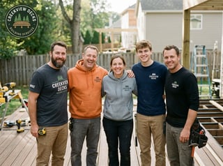 Friendly Deck Crew Close-Up