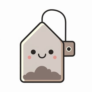 Cute Animated Teabag Image
