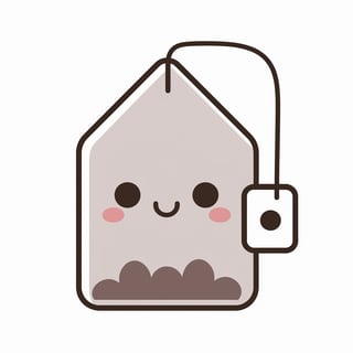 Cute Animated Teabag Image
