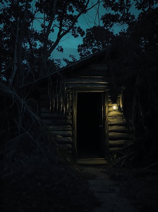 Florida Gothic Noir Fish Camp Cabin