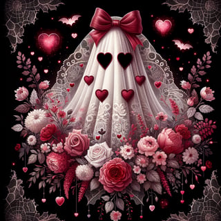 Romantic Gothic Halloween Ghost
