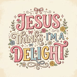 Funny Christian Typography Design