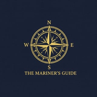 Vintage Nautical Compass Rose