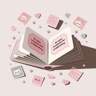 Pastel Kawaii Scrapbook Icon