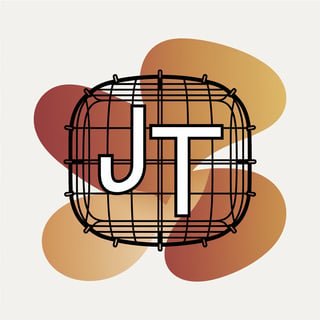 Stylized Lobster Trap Logo Design