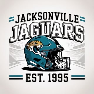 Jacksonville Jaguars Varsity T-Shirt Design
