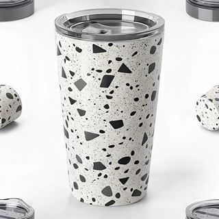 Monochrome Terrazzo Wrap Design