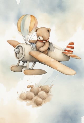 Watercolor Nursery Wall Art