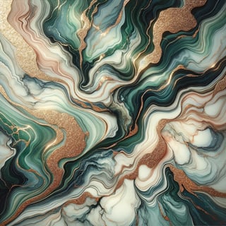 Luxurious Abstract Marble Art