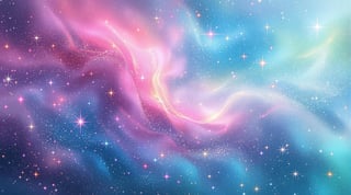 Sparklecore Nebula Glitter Background