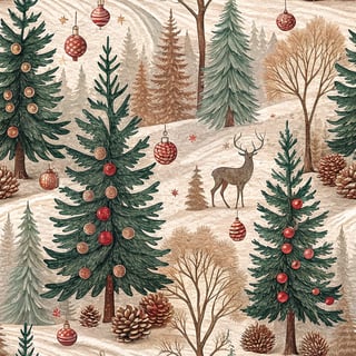 Rustic Woodland Christmas Decor