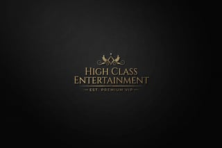 Luxury Logo for High Class Entertainment