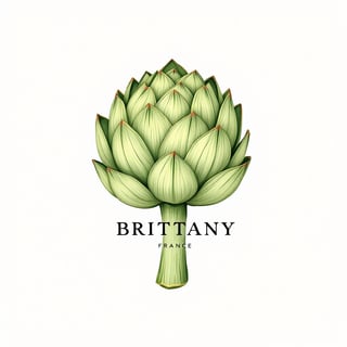 Minimalist Brittany Artichoke Design