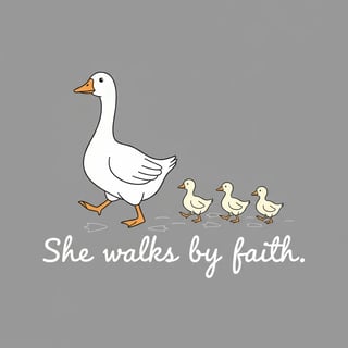 She Walks by Faith Design