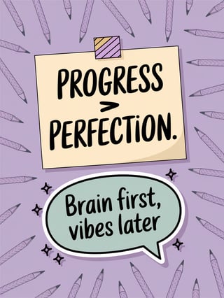 Motivational Handwritten Digital Stickers