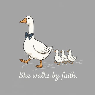 She Walks by Faith Design