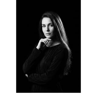 Black and White Dramatic Portrait