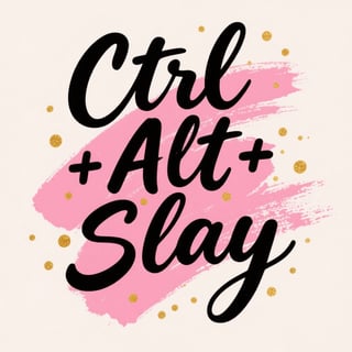 Stylized Quote Design with Brushstroke