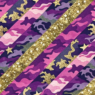 Striking Electric Violet Camouflage