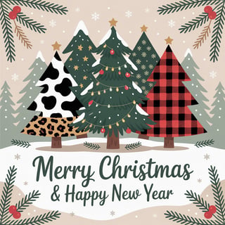 Farmhouse Rustic Christmas Trees